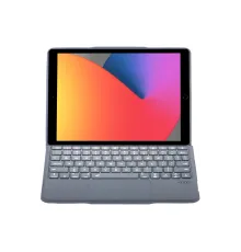 Newface T5506D iPad 10.2 (9.Nesil) Kılıf Palermo Ledli Klavyeli Standlı Tablet Kılıfı - Siyah