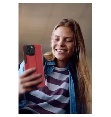 Newface Apple iPhone 15 Trend S Plus Kapaklı Kılıf - Kırmızı