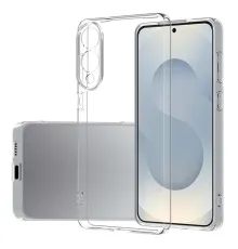 Newface Samsung Galaxy S25 Edge Kılıf Lüx Şeffaf Silikon