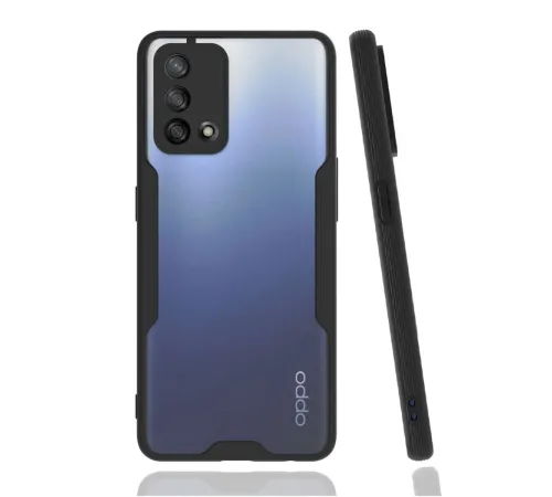 Newface Oppo A74 4G Kılıf Platin Silikon - Siyah Newface Oppo A74 4G Kılıf Platin Silikon - Siyah