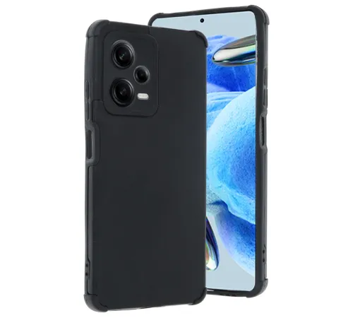 Newface Xiaomi Redmi Note 12 Pro Plus Kılıf Loop Deri Silikon - Siyah