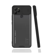 Newface General Mobile GM 22 Kılıf Platin Kamera Koruma Silikon - Siyah