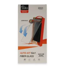 Joko Samsung Galaxy S23 Ultra AutoKit 5in1 Fiber Hayalet Cam Ekran Koruyucu