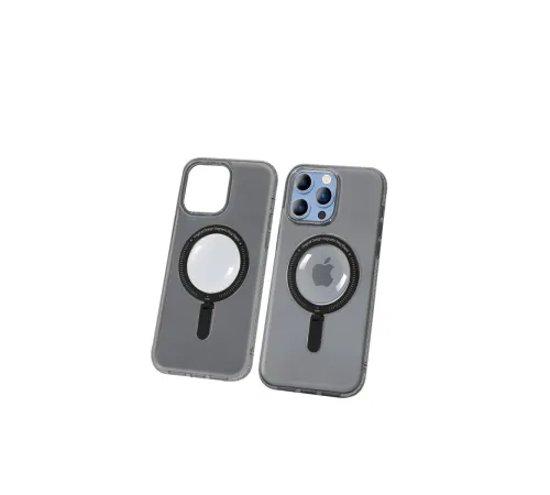 Joko iPhone 14 Pro Kılıf Zoom Standlı Silikon - Siyah Joko iPhone 14 Pro Kılıf Zoom Standlı Silikon - Siyah