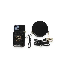 Joko iPhone 14 Kılıf Ermes Kapak - Siyah