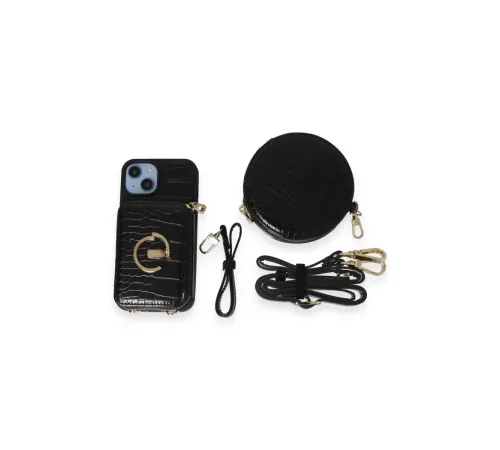 Joko iPhone 14 Kılıf Ermes Kapak - Siyah Joko iPhone 14 Kılıf Ermes Kapak - Siyah