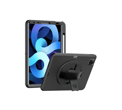 Newface iPad Pro 11 (2018) Kılıf Hand Strap Tablet Kılıfı - Siyah Newface iPad Pro 11 (2018) Kılıf Hand Strap Tablet Kılıfı - Siyah