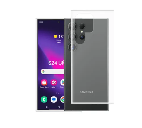 Newface Samsung Galaxy S24 Ultra Kılıf Lüx Şeffaf Silikon Newface Samsung Galaxy S24 Ultra Kılıf Lüx Şeffaf Silikon