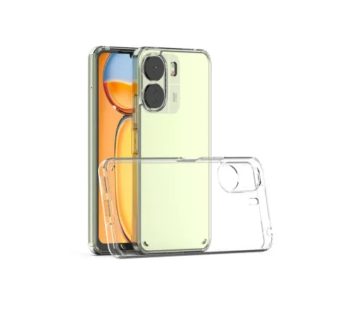 Newface Xiaomi Redmi 13C Kılıf Lüx Şeffaf Silikon