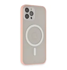 Newface iPhone 12 Pro Max Kılıf Grand Magneticsafe Kapak - Pembe