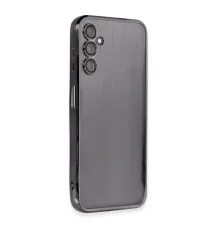 Newface Samsung Galaxy A14 4G Kılıf Razer Lensli Silikon - Siyah