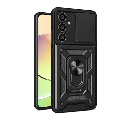 Newface Samsung Galaxy A35 5G Kılıf Pars Lens Yüzüklü Silikon - Siyah Newface Samsung Galaxy A35 5G Kılıf Pars Lens Yüzüklü Silikon - Siyah