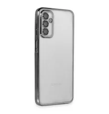 Newface Samsung Galaxy M23 Kılıf Razer Lensli Silikon - Siyah