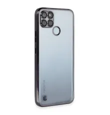 Newface Realme C25Y Kılıf Razer Lensli Silikon - Siyah