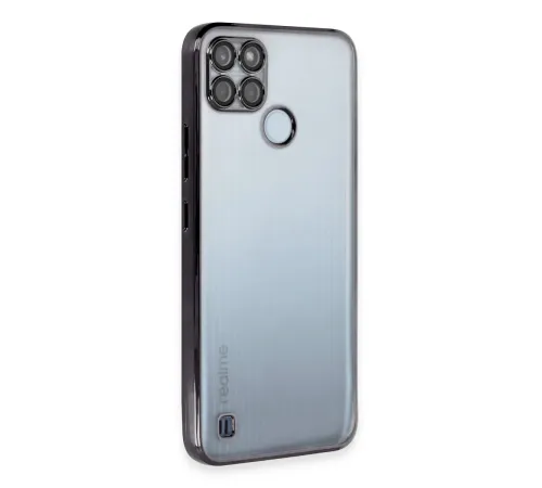 Newface Realme C25Y Kılıf Razer Lensli Silikon - Siyah Newface Realme C25Y Kılıf Razer Lensli Silikon - Siyah