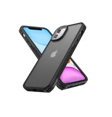 Newface iPhone 11 Kılıf Elegant Kapak - Siyah