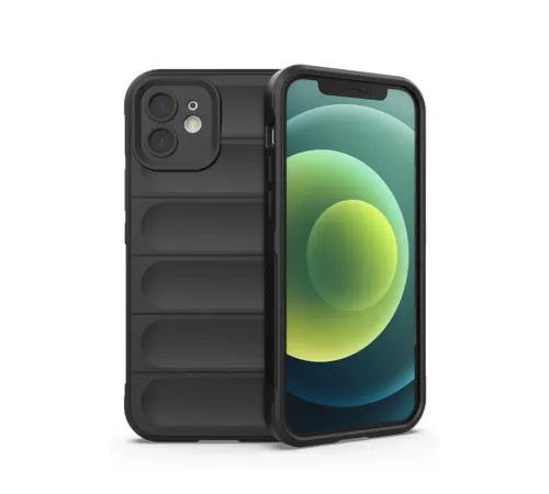 Newface iPhone 12 Kılıf Optimum Silikon - Siyah Newface iPhone 12 Kılıf Optimum Silikon - Siyah