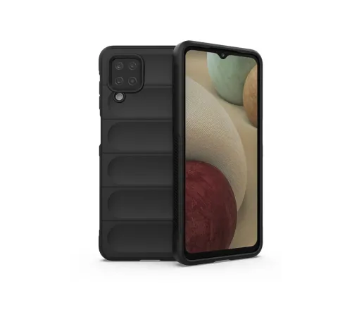 Newface Samsung Galaxy A12 Kılıf Optimum Silikon - Siyah Newface Samsung Galaxy A12 Kılıf Optimum Silikon - Siyah