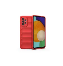 Newface Samsung Galaxy A52 Kılıf Optimum Silikon - Kırmızı