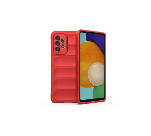 Newface Samsung Galaxy A52 Kılıf Optimum Silikon - Kırmızı Newface Samsung Galaxy A52 Kılıf Optimum Silikon - Kırmızı