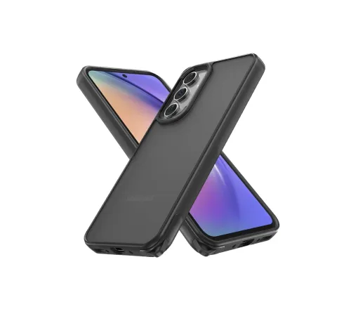 Newface Samsung Galaxy A05S Kılıf Elegant Kapak - Siyah Newface Samsung Galaxy A05S Kılıf Elegant Kapak - Siyah