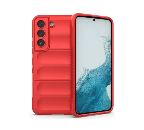 Newface Samsung Galaxy S21 Kılıf Optimum Silikon - Kırmızı Newface Samsung Galaxy S21 Kılıf Optimum Silikon - Kırmızı