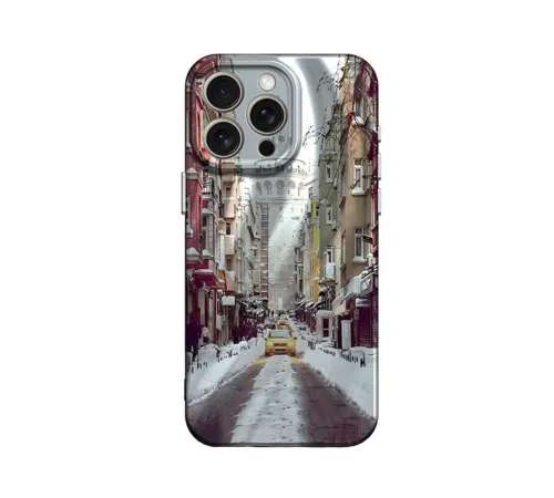 Newface iPhone 13 Pro Max Kılıf Crew Desenli Kapak - Galata Kulesi Newface iPhone 13 Pro Max Kılıf Crew Desenli Kapak - Galata Kulesi