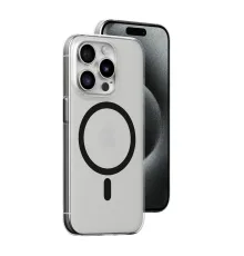 Joko iPhone 15 Pro Kılıf Bubble Magsafe Kapak - Siyah
