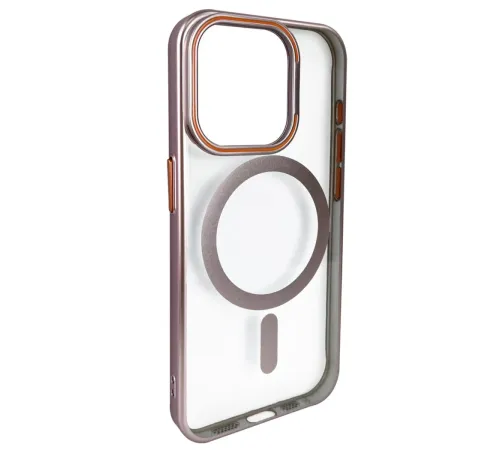 Joko iPhone 14 Pro Max Crown Lens Standlı Magsafe Kapak - Pembe Joko iPhone 14 Pro Max Crown Lens Standlı Magsafe Kapak - Pembe