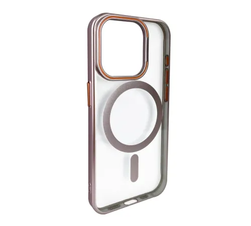Joko iPhone 15 Crown Lens Standlı Magsafe Kapak - Pembe Joko iPhone 15 Crown Lens Standlı Magsafe Kapak - Pembe