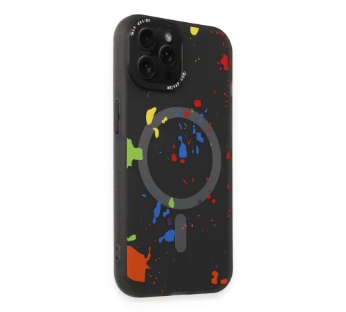 Joko iPhone 14 Pro Colorful Magsafe Kapak - Siyah Joko iPhone 14 Pro Colorful Magsafe Kapak - Siyah