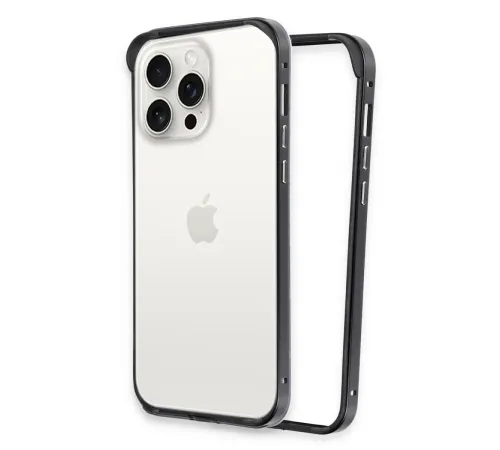 Joko iPhone 15 Pro Land Bumper Koruma Kapak - Siyah Joko iPhone 15 Pro Land Bumper Koruma Kapak - Siyah
