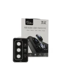 Joko Samsung Galaxy S24 PVD Metal Kamera Lens - Siyah