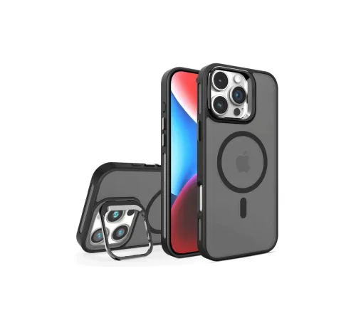 Joko iPhone 16 Pro Max Flet Lens Magsafe Kapak - Siyah Joko iPhone 16 Pro Max Flet Lens Magsafe Kapak - Siyah