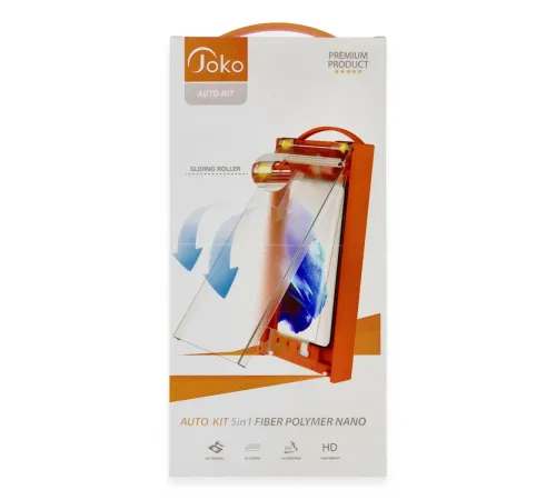 Joko Xiaomi Redmi Note 13 Pro Plus AutoKit 5in1 Fiber Polymer Nano Ekran Koruyucu