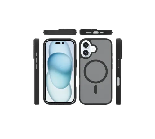 Joko iPhone 16 Plus Jota Magsafe Kapak - Siyah Joko iPhone 16 Plus Jota Magsafe Kapak - Siyah