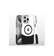 Joko iPhone 16 Pro Max Carbon Puzzle Magsafe Kapak - Siyah