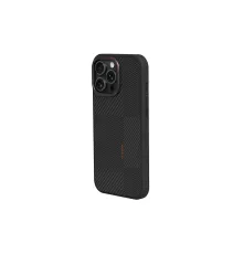 Joko iPhone 15 Pro Max Orange Karbon Magsafe Kapak - Siyah