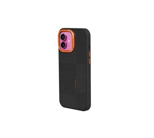 Joko iPhone 16 Orange Karbon Magsafe Kapak - Turuncu