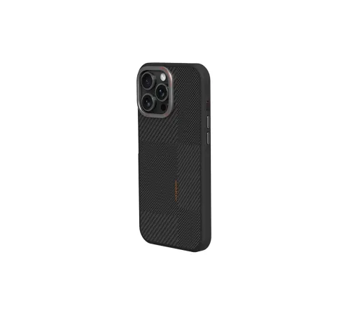 Joko iPhone 16 Pro Orange Karbon Magsafe Kapak - Gri Joko iPhone 16 Pro Orange Karbon Magsafe Kapak - Gri
