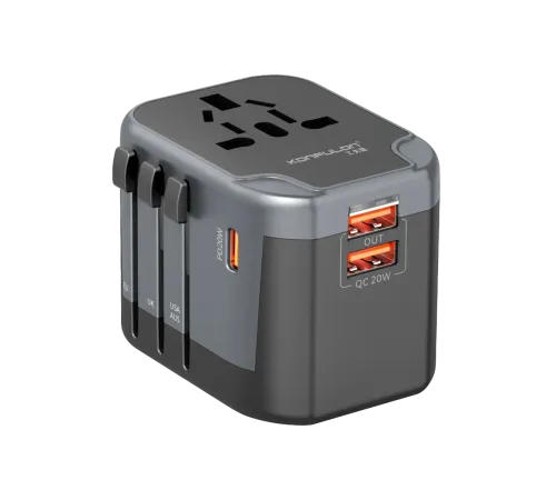 Konfulon C91Q 20W Universal Taşınabilir Şarj Aleti - Siyah Konfulon C91Q 20W Universal Taşınabilir Şarj Aleti - Siyah