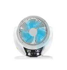 Konfulon FS21 Led Işıklı Masaüstü Soğutma Fanı - Beyaz