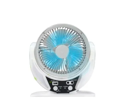 Konfulon FS21 Led Işıklı Masaüstü Soğutma Fanı - Beyaz Konfulon FS21 Led Işıklı Masaüstü Soğutma Fanı - Beyaz
