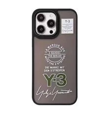 Movenchy iPhone 14 Pro Max Terra Desenli Kapak - Siyah - 1