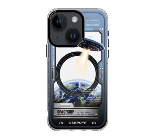 Keep Off iPhone 15 Aerospace Magsafe Kapak - Aircraft Keep Off iPhone 15 Aerospace Magsafe Kapak - Aircraft