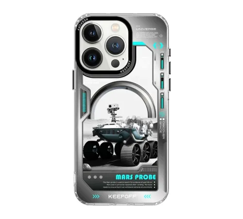 Keep Off iPhone 15 Pro Aerospace Magsafe Kapak - Explore Keep Off iPhone 15 Pro Aerospace Magsafe Kapak - Explore