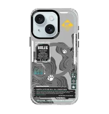 Keep Off iPhone 15 Map Magsafe Kapak - Snowfield