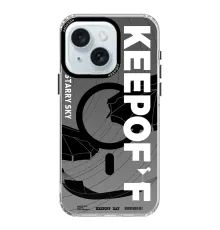 Keep Off iPhone 15 Summer Travel Magsafe Kapak - Starry Night