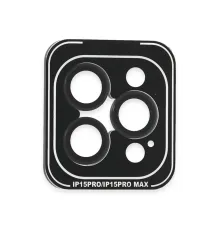 Joko iPhone 15 Pro Max PVD Metal Kamera Lens - Siyah