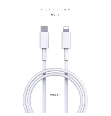 Konfulon DC13 1M 20W Type-C to Lightning Kablo iphone Uyumlu